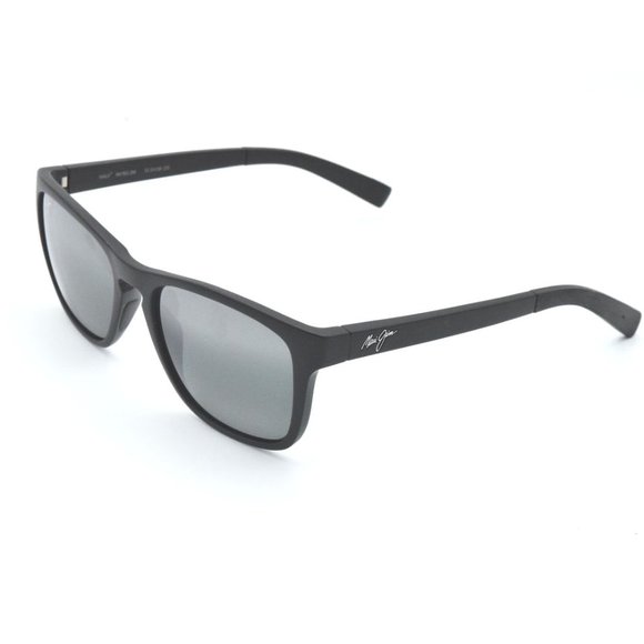 Maui Jim Longitude 762-2m Black Frame Neutral Grey Polarized - Picture 1 of 6